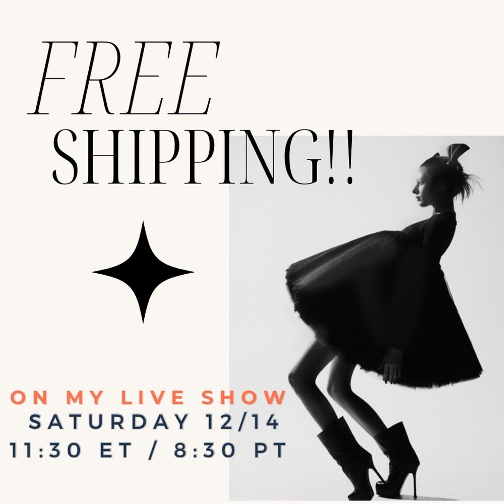 🔥🔥FREE SHIPPING!! Monique is LIVE show! 12/14 1130 AM ET / 8:30 AM PT 🔥🔥🔥 - Picture 1 of 1